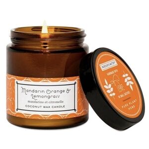 🎁 3/$15 Mandarin Orange & Lemongrass Coconut Wax Candle